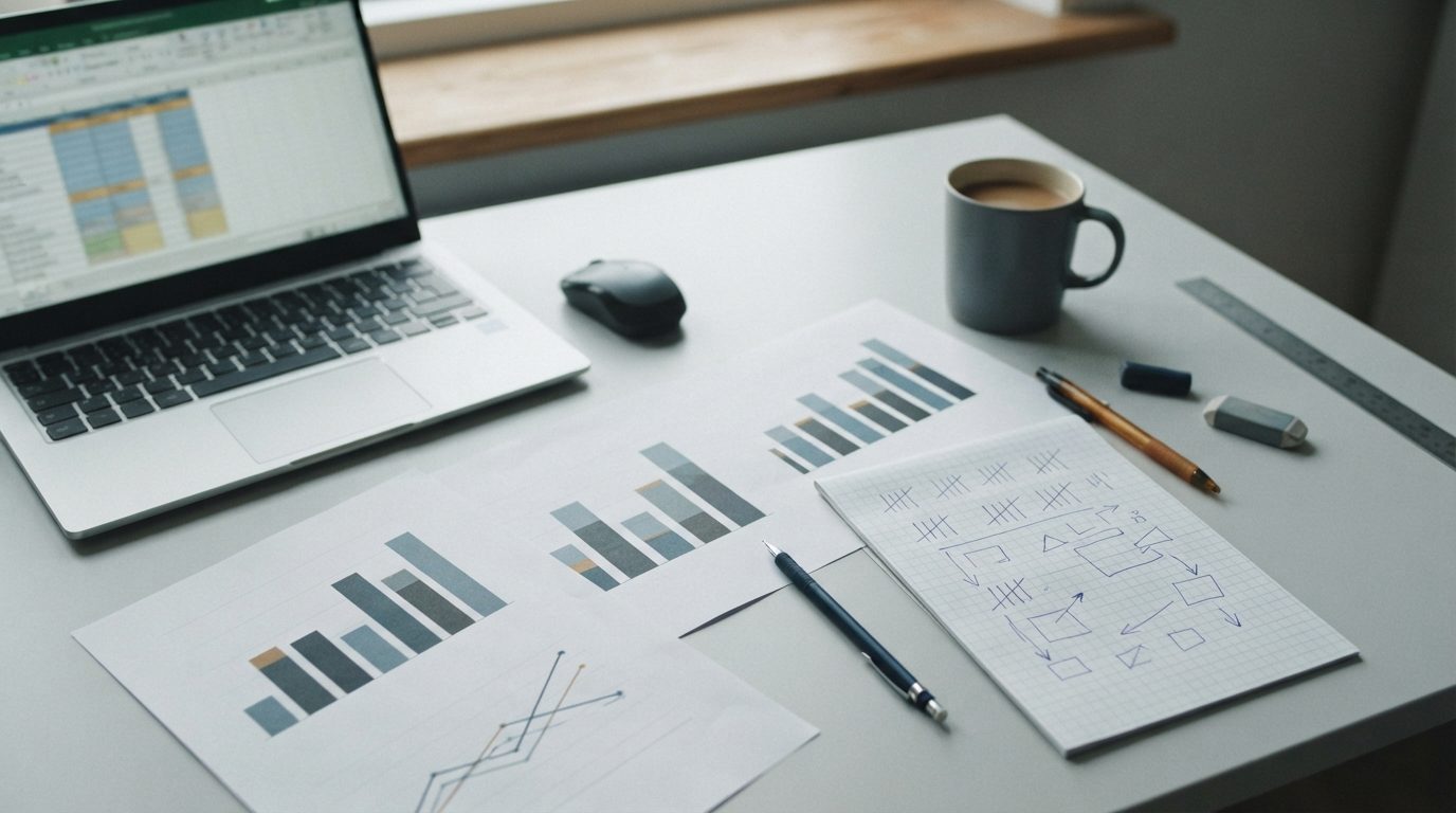 Illustration til guiden: Hvordan laver man statistik i Excel? En enkel opgørelse af offentlige tal